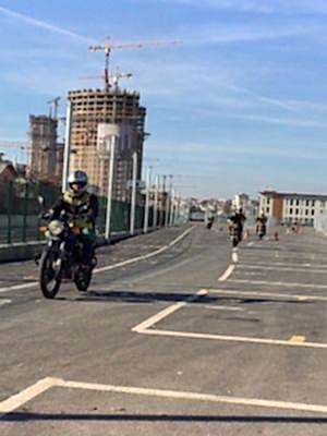 Motosiklet Ehliyet Eğitim Görüntüleri